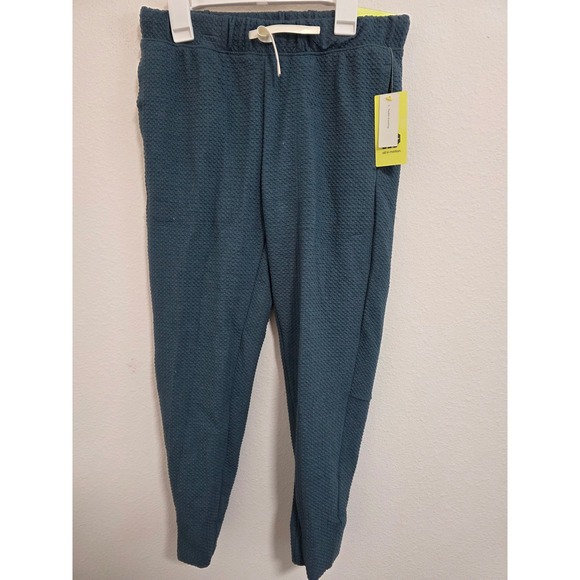 all in motion Other - All in Motion girl Textured Jogger Pants Dark Teal Blue Size L 10/12 NWT